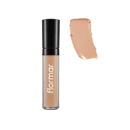 Flormar liquid concealer tube with a beige swatch — Electromart Uganda