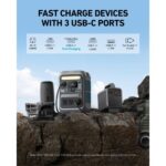 Anker Portable Power Station SOLIX C300, 288Wh LiFePO4 Battery - Image 3