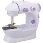 Mini Sewing Machine, Portable Sewing Machine, Silent Sewing Machine, Electric Sewing Machine, For Beginners / DIY - White