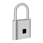 Lock USB Rechargeable Fingerprint Padlock - Silver