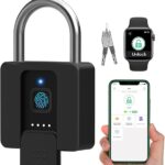 Fingerprint Padlock Waterproof Heavy Duty Lock