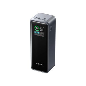 Anker Prime 27650mAh power bank in black with a large colour display — Electromart Uganda