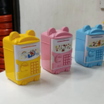 Manual Mini Kids Home Bank – Fun & Educational Piggy Bank