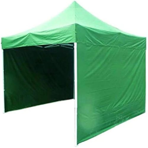 Green pop-up exhibition gazebo tent with side walls, about 3 square metres — Electromart Uganda