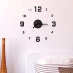 Modern DIY Frameless Large Wall Clock