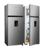 Hisense 270 Liters / 270L Fridge Double Door Defrost Refrigerator With fridge Dispenser RD-27DR - Silver 3 Years Warranty