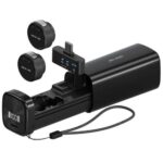 Green Lion GM-93X Microphone – Type-C Wireless Mic for Clear & Professional Audio (Black)