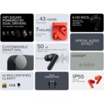 CMF Buds Pro 2 – Wireless Earphones with HiFi Sound, 50dB ANC & Spatial Audio - Image 2