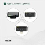 Green Lion GM-85X 3-in-1 Wireless Microphone – Crystal Clear Audio for Content & Events (Black) - Image 2