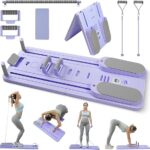 6-in-1 Multifunctional Abdominal Training Board with Ab Roller