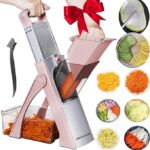 Multifunctional Vegetable Chopper & Adjustable Vegetable Slicer