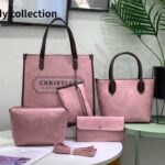Chrise leather 5 in 1 Handbag
