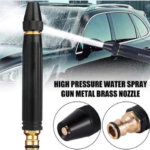 High Pressure Water Nozzle Spray Gun – Multi-Purpose Hose Attachment