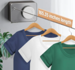 Retractable Clothesline Portable laundry Drying line - Image 2