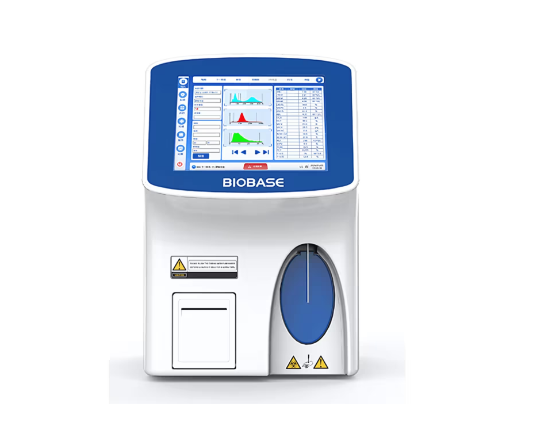 Biobase BK-3200 auto hematology analyzer with a touchscreen results display — Electromart Uganda