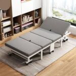 Foldable Bed – Portable Space-Saving Guest Bed with Mattress - Image 2