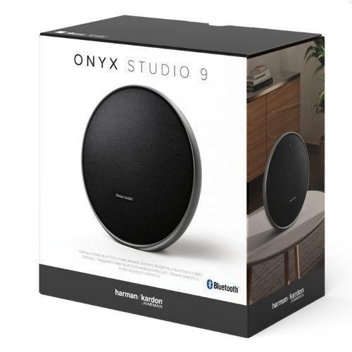 Harman Kardon Onyx Studio 9 portable Bluetooth speaker box, in black — Electromart Uganda