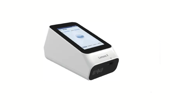Lamuno X portable immunofluorescence analyzer, a white benchtop medical device — Electromart Uganda