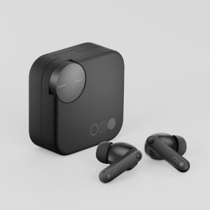 CMF Buds Pro 2 — Wireless Earphones, Black Nothing CMF Buds Pro 2 wireless earbuds in black with a square charging case — Electromart Uganda