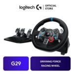 Logitech G29 DRIVING FORCE RACING WHEEL _ for PS5/PS4/PS3/PC