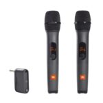 JBL Rechargeable Wireless Microphones – Dual 2-Channel UHF System (6H Playtime)