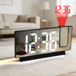180° HD Projection Digital Alarm Clock