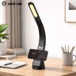 Green Lion Mag LED Desk Lamp – Smart Lighting with Wireless Charging (Black)