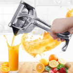 Stainless Steel Manual Juicer – Effortless Squeeze Citrus Juicer