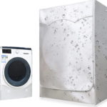 Sunscreen Dustproof Washer/Dryer Cover with Zipper – Front Load Protection (Waterproof & UV Resistant)