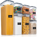 7-Piece Food Storage Containers – Unbreakable & Airtight Kitchen Set
